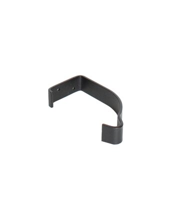 Gootbeugel kort 125mm RAL 9005