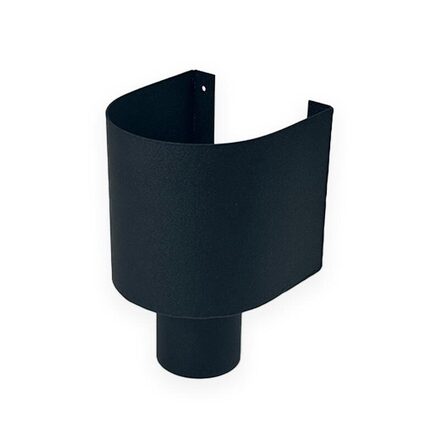 mini-vergaarbak-80mm-ral9005