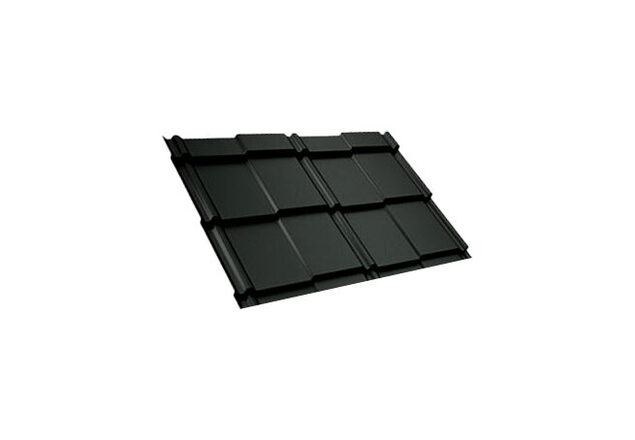 dakpanplaat britanic zwart-2pan