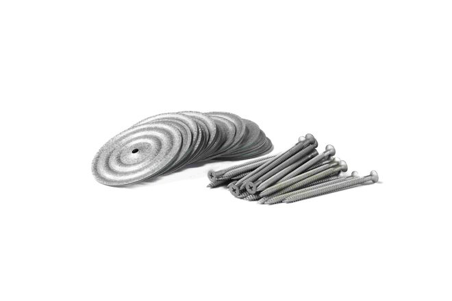 isolatieschroef_dakparker_70mm_+_drukverdeelplaatje_70mm_per_25_stuks