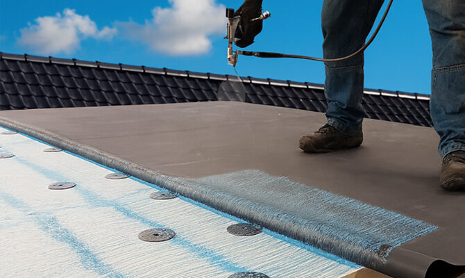 EPDM-dak maken met epdm 4 kopie