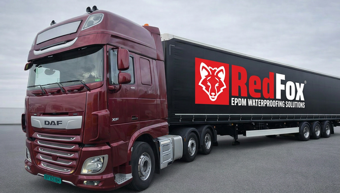 vrachtwagen met trailer