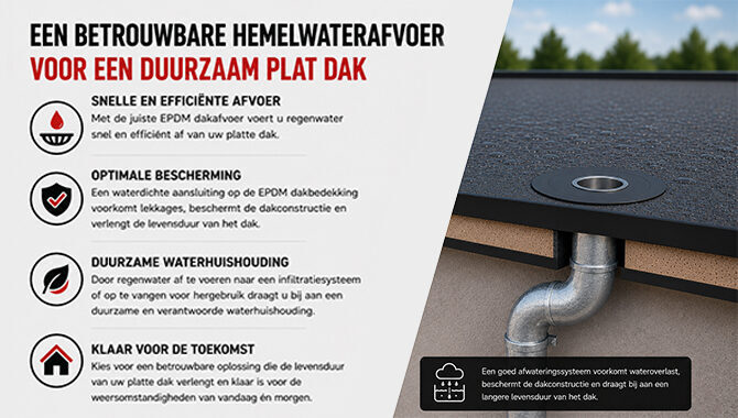 hemelwaterafvoer vanaf dak