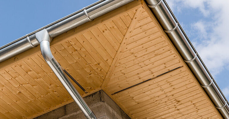 Zinken-dakgoot-sfeer